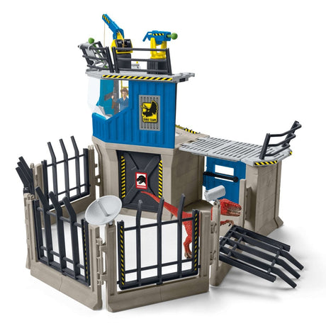 Grande station de recherche Dino, coffret de 72 pieces, jouets, Des 5 ans, Schleich 41462 Dinosaurs