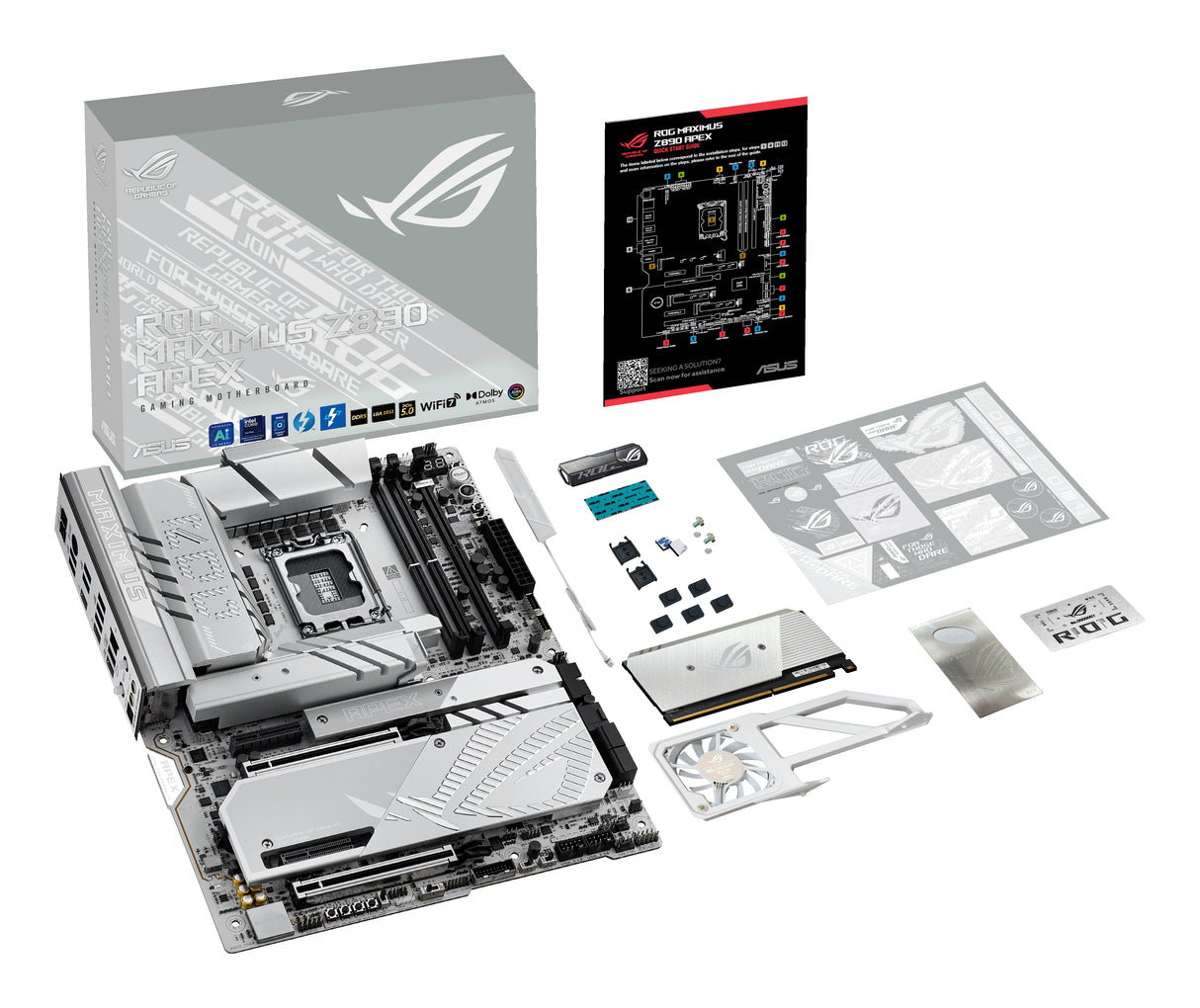 Carte mere - ASUS - MAXIMUS Z890 APEX - Socket 1851 - DDR5 SDRAM - LAN 5 GbE