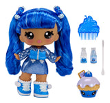 Yummiland - Grande poupée 25 cm a coiffer et câliner - Animal de compagnie + baumes a levre parfumé - Rory - Des 4ans
