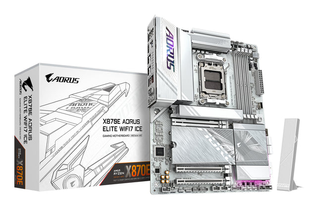Carte Mère Gigabyte X870 Aorus Elite WiFi7 Ice (AM5)