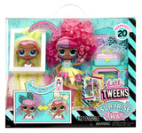 L.O.L. Surprise Tweens Surprise Swap Fashion Doll - Curls-2- Crimps Cora - 1 poupée Tweens 17cm, 1 mini tete a coiffer et des