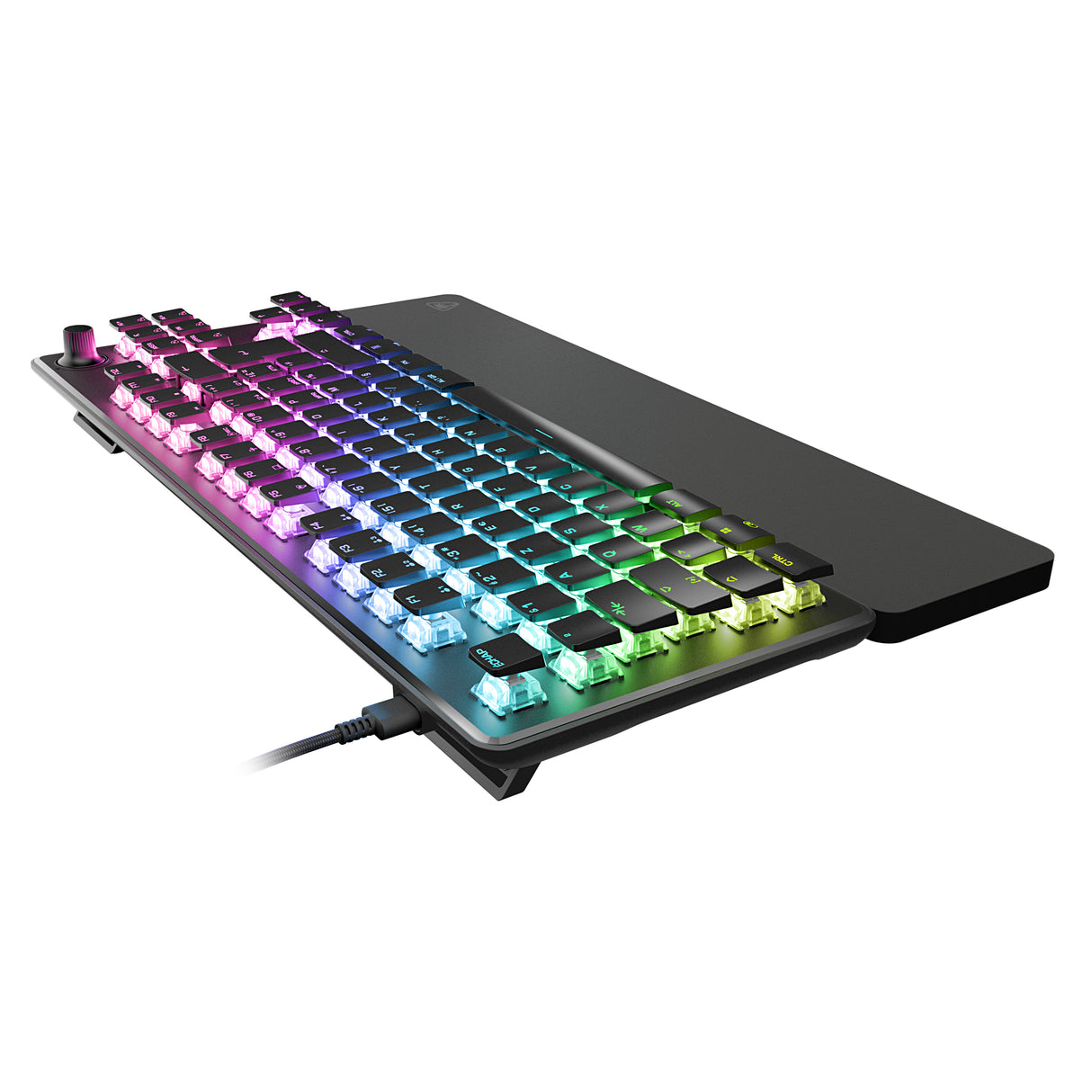 Clavier gaming RGB mécanique magnétique - TURTLE BEACH - Vulcan II TKL Pro - Noir