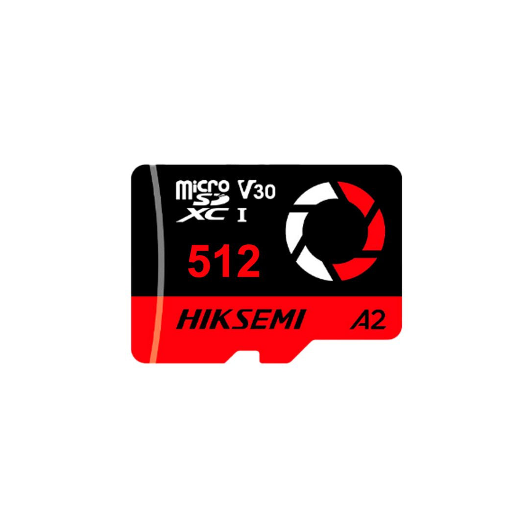 Carte Mémoire HIKSEMI M-SD série Capture 512G Micro SDXC TLC 180MB/s 150MB/s Cla