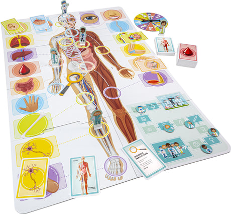 Apprenons le corps humain - Jeu éducatif - TACTIC - 2 joueurs et plus - Des 7 ans