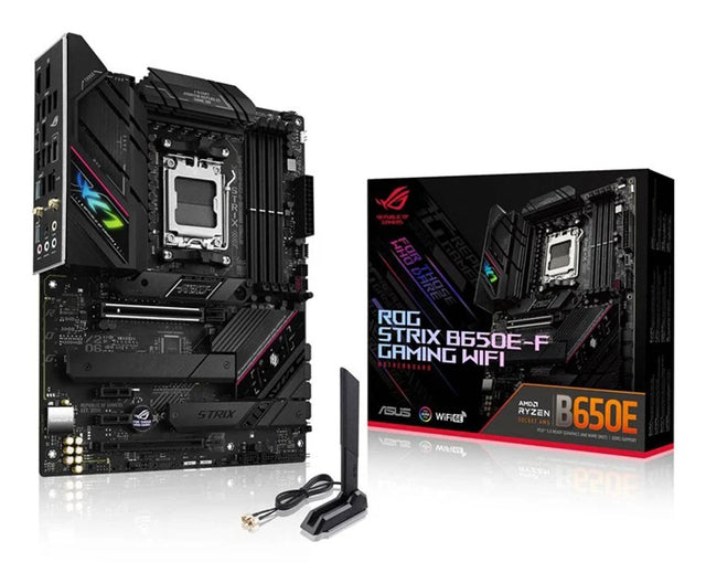 Carte mere - ASUS - ROG STRIX B650E-F GAMING WIFI - AMD B650 - Emplacement AM5 ATX