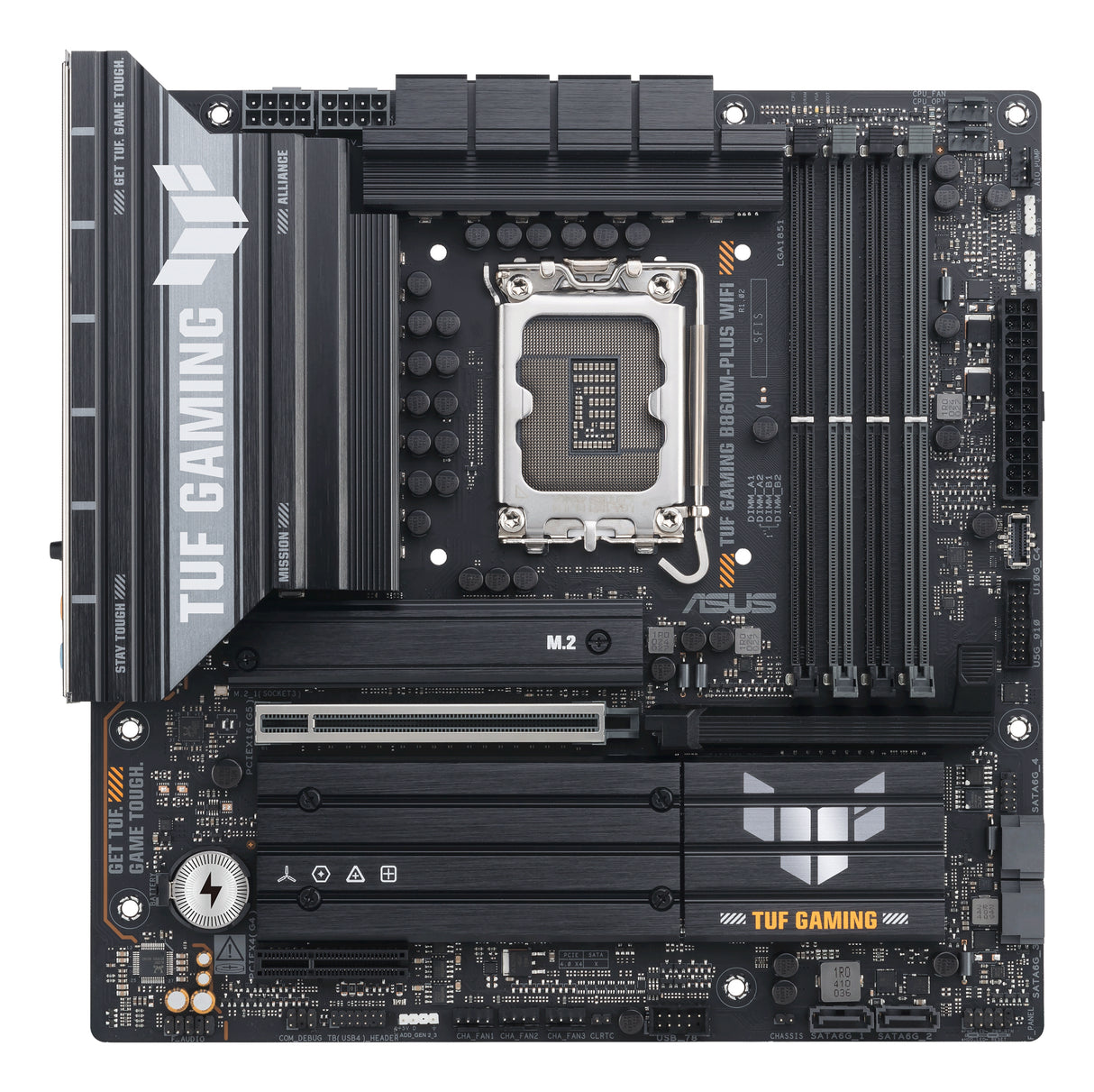 Carte mère Asus Tuf Gaming B860M-Plus WiFi (Intel LGA 1851) Micro ATX