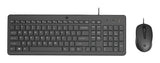 Ensemble Clavier Souris filaires HP 150 - AZERTY