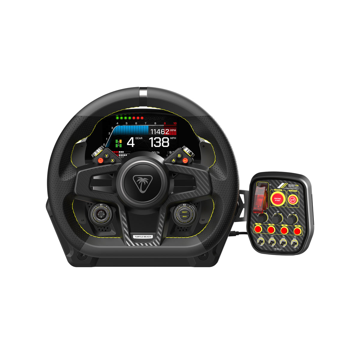 Systeme universel de volant et pédales - TURTLE BEACH - TBS-0726-05 - VelocityOne™ Race - XB et PC - Noir
