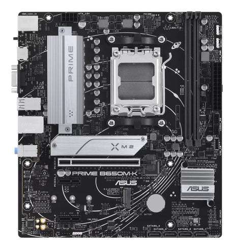 Carte mere - ASUS - PRIME B650M-K - AMD B650 - Emplacement AM5 micro ATX