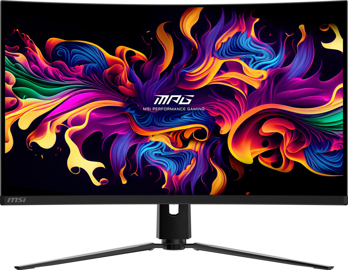 Ecran PC Gamer incurvé - MSI - 31,5 - UHD - 240Hz - Dalle QD-OLED - 0,03ms - Ajustable en hauteur - MPG 321CURX QD-OLED