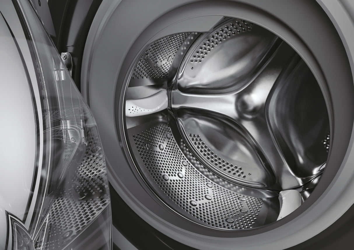 Lave-linge hublot CANDY CSS1410TWMCBE/FR - 10 kg - Induction - Vapeur - 1400 trs/min - Classe A - Programmes rapides - Noir