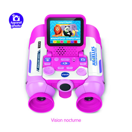 VTECH - GENIUS XL - JUMELLES VIDEO INTERACTIVES ROSE - Multicolore