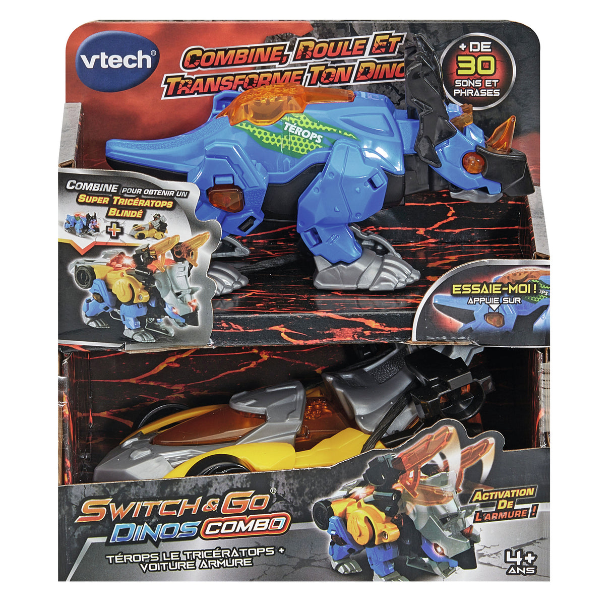 PETITS SWITCH & GO DINOS COMBO (DIFFÉRENTS MODeLES)