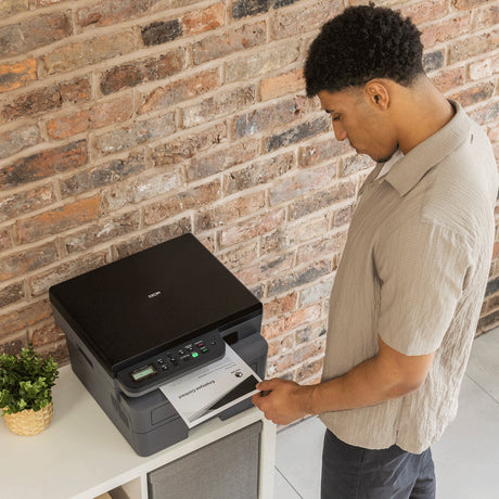 Imprimante multifonction - BROTHER - DCP-L2620DW - 3-en-1 - Monochrome Laser - A4 - Recto-verso - WiFi - Toner - Embarque 700 pages