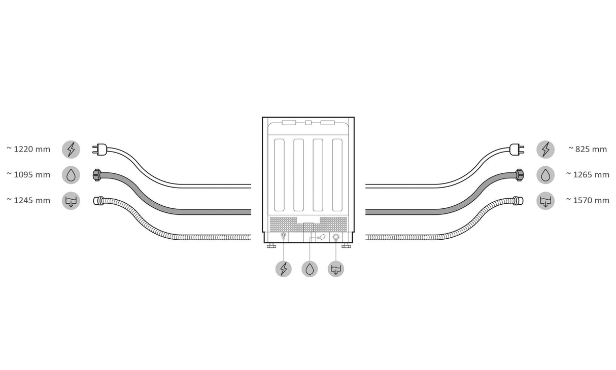Lave-vaisselle pose libre CANDY CF 4C4F0W? Rapido  - 14 couverts - Induction - L60cm - 44dB - Connecté - Blanc