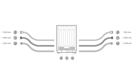 Lave-vaisselle pose libre CANDY CF 4C4F0W? Rapido  - 14 couverts - Induction - L60cm - 44dB - Connecté - Blanc