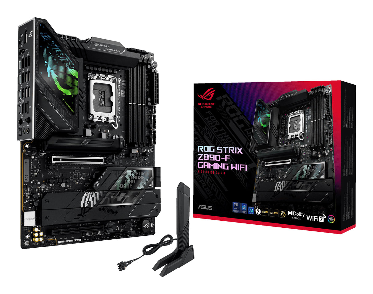 Carte mere - ASUS - ROG STRIX Z890-F GAMING WIFI - Intel Z890 LGA 1851 (Socket V1) ATX