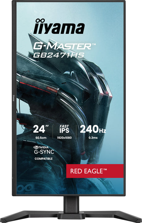 Ecran 24" Iiyama G-Master Red Eagle GB2471HS-B1 Full HD 240Hz (Noir)