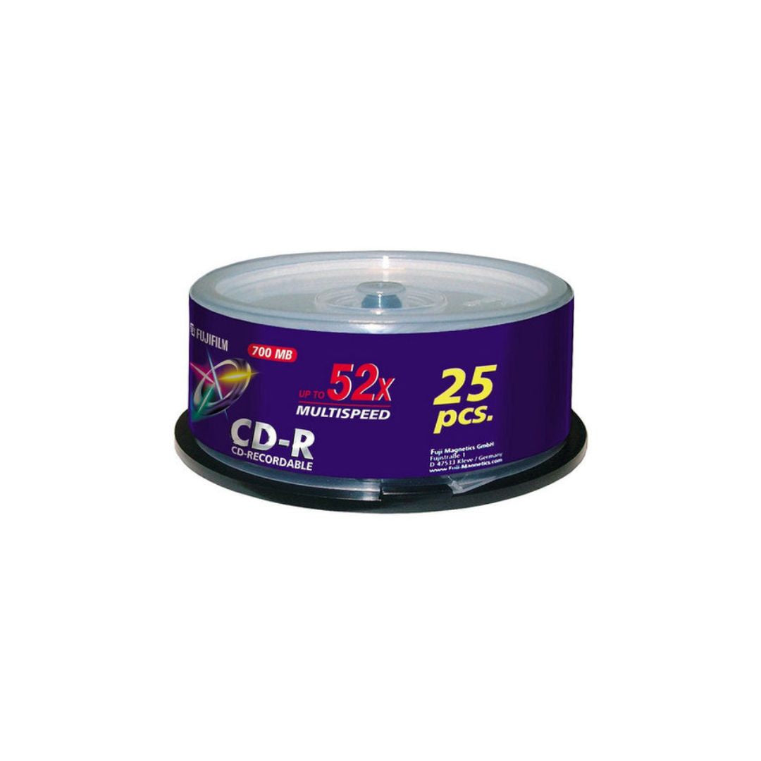 FUJI sp25 CD-R 700 Mo 80m 52x