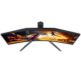 Ecran PC Gamer incurvé - AOC - 34'' - WQHD - 180Hz - Dalle Fast VA - 0,5ms - Réglable en hauteur - CU34G4