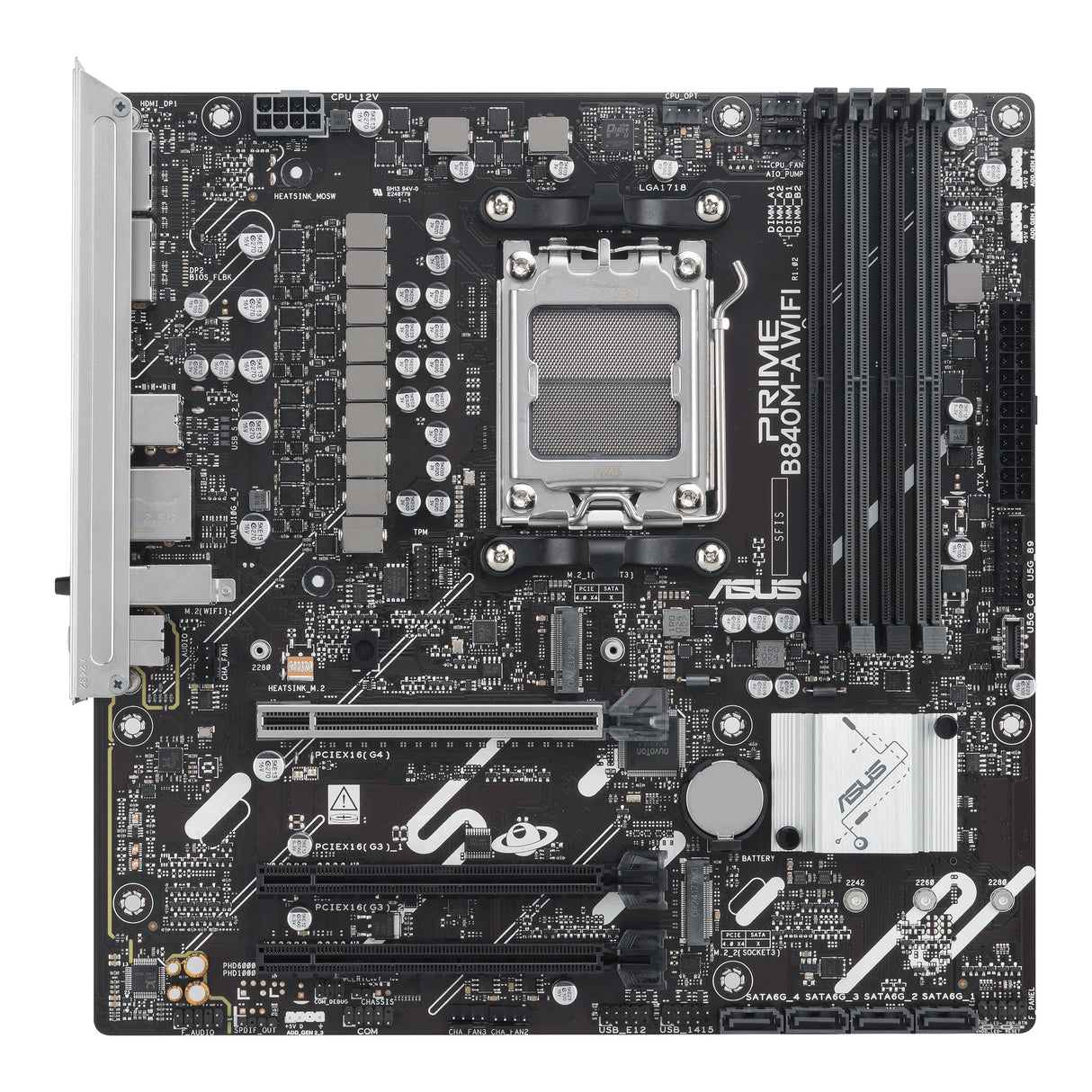 Carte Mère Asus Prime B840M-A WiFi (AMD AM5) Micro ATX