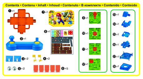 Jeu de société - EPOCH - Super Mario Maze Game DX - 1 joueur ou plus - Enfant - Mario