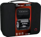 Sacoche de protection et transport - KONIX - Big Carry Case Nintendo Switch 2 - Rangement accessoires - 14 compartiments jeux - Noir