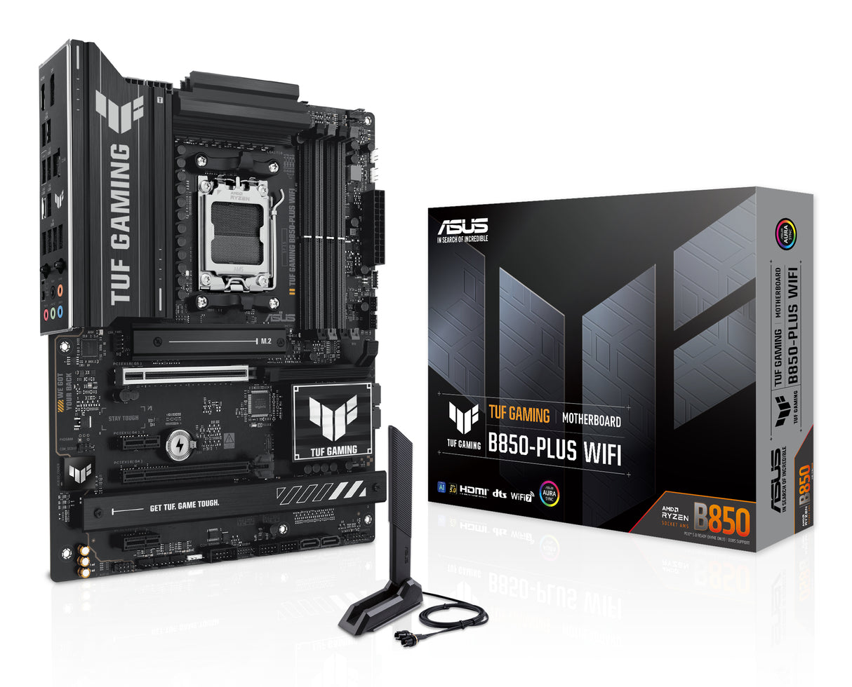 Carte mere - ASUS - TUF GAMING B850-PLUS WIFI - AMD B850 - Emplacement AM5 ATX