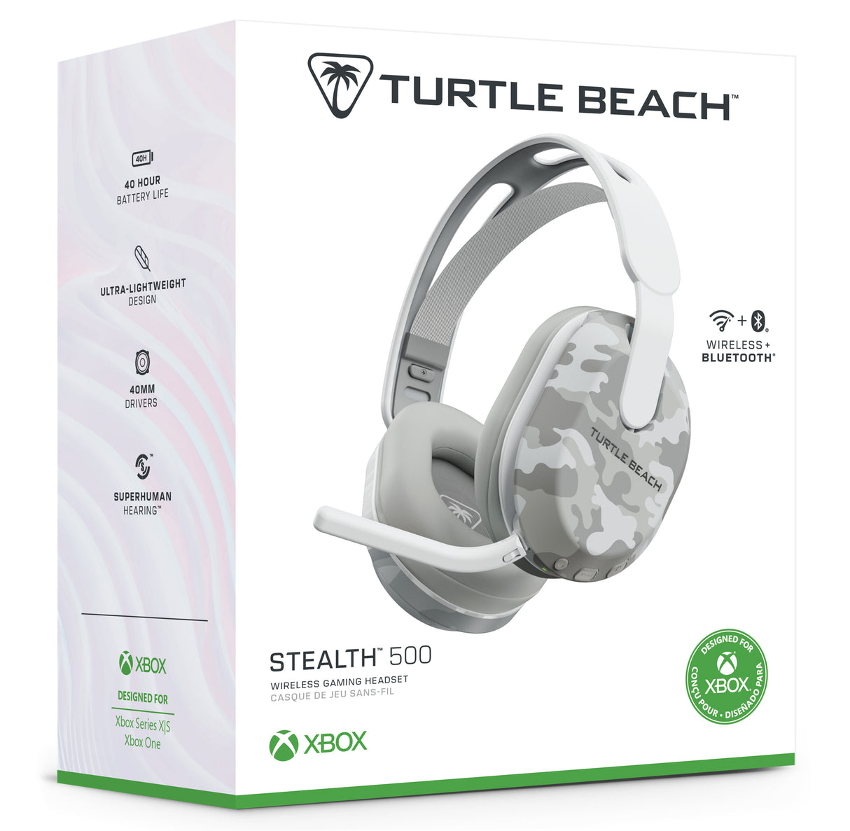 Casque gaming sans fil - TURTLE BEACH - TBS-2103-95 - Stealth 500 - XB - Arctic Camo