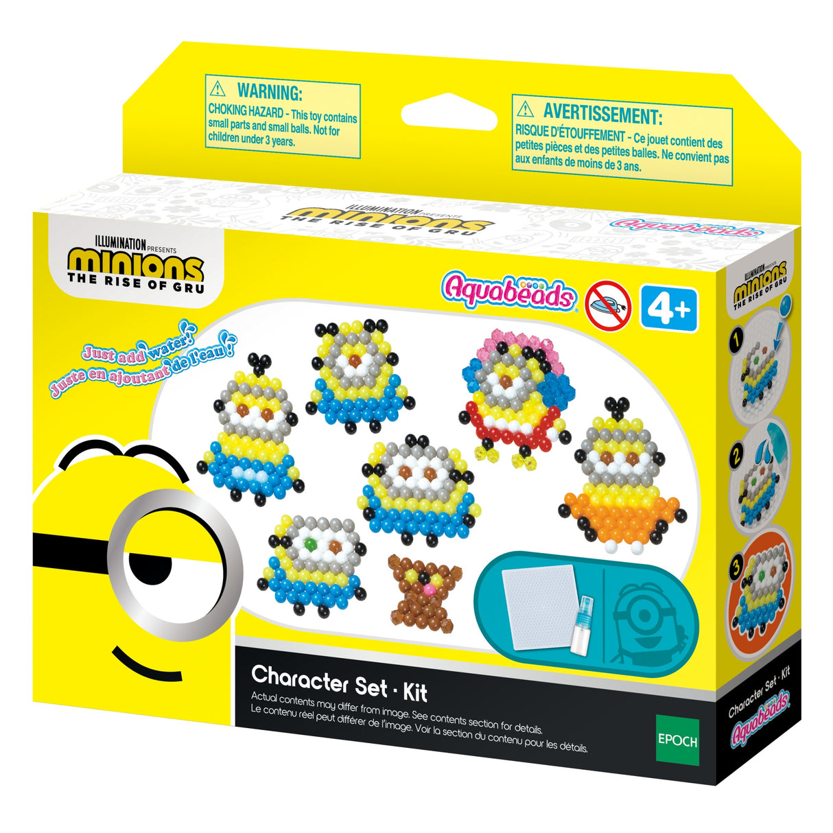 Le kit Les minions 2 : Il était une fois Gru - Aquabeads - 31605