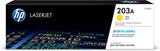Cartouche de toner jaune HP 203A authentique pour HP Color LaserJet Pro M254/M280/M281