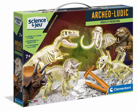 Clementoni - Science & Jeu - Archéo Ludic - Proies et Prédateurs