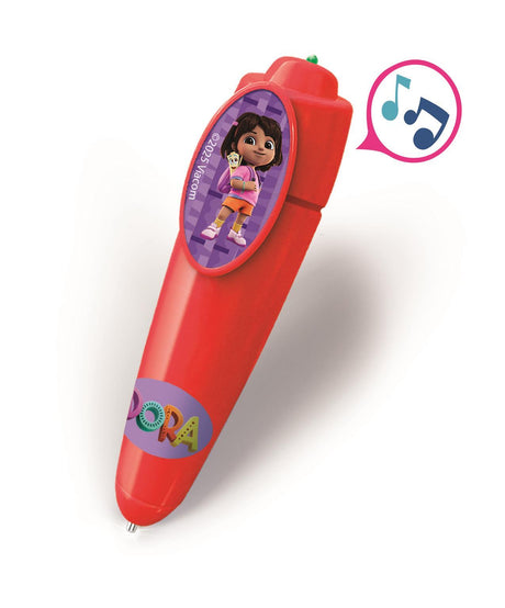 Clementoni - Pupitre Dora - Jeu éducatif - Découvre les formes, les couleurs, les chiffres, l'espace et les dimensions - 4 ans