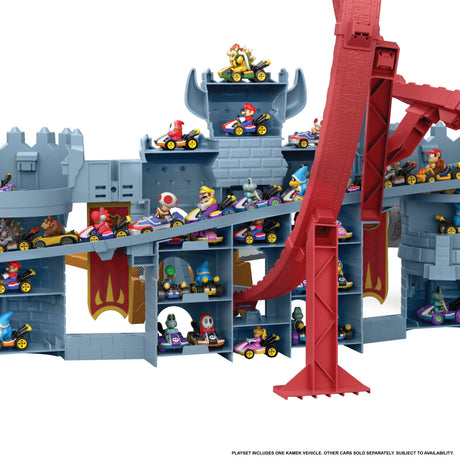 Hot Wheels - Coffret Mario Kart Château de Bowser - Avec véhicule Kamek - Hot Wheels - JHD24
