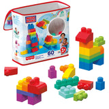 Mega Bloks - Sac Medium Classique 60 briques - Briques de construction  - 12 mois et + DCH55