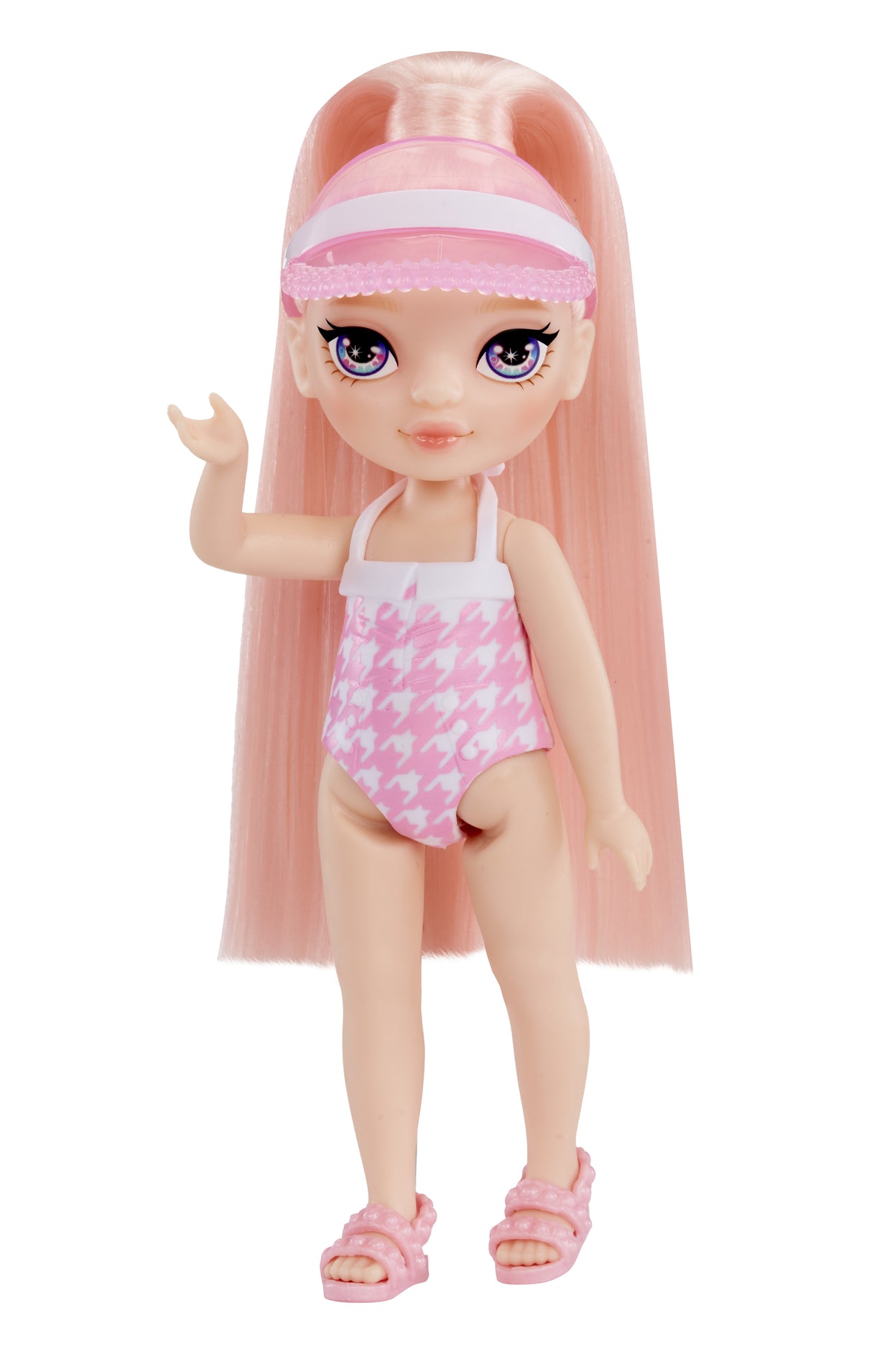 Jeu de société - MGA - Piscine arc en ciel avec toboggan - Poupée Blush - 10 pieces - Multicolore