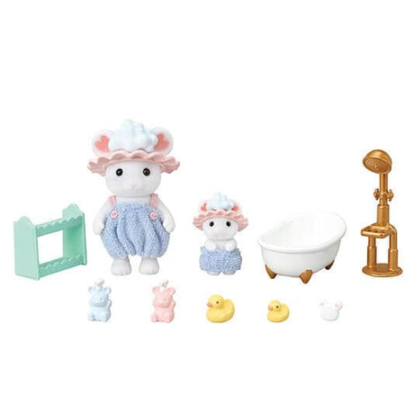 Le bain des freres Souris Marshmallow - SYLVANIAN FAMILIES - 5805