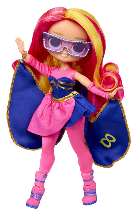 L.O.L. Surprise! - OMG Eye Spy Series - Superhero - 1 Poupée, Vetements, Accessoires, Indices a Résoudre, Surprises a Découvrir