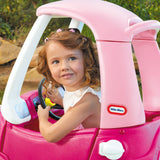 Cozy Coupe - Little Tikes - Princesse - Portes, Klaxon et Plancher a retirer - Des 18 mois