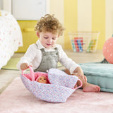 Accessoires poupons - COROLLE - Couffin Floral - pour poupon 30 cm - des 18 mois