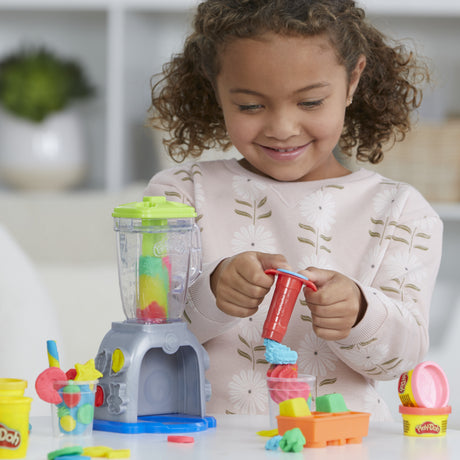 Play-Doh, Tourbillon de smoothies, jouet de cuisine factice avec pâte a modeler, loisirs créatifs pour enfants, Des 3 ans