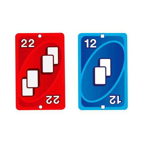 UNO Zéro - jeu de cartes - jeu de société famille - des 7 ans - 2 a 8 joueurs - Mattel Games - JHH48