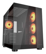 Boitier Moyen Tour ATX Cougar FV150 RGB avec panneaux vitrés (Noir)