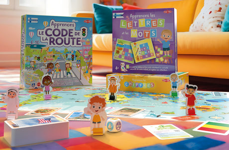 Apprenons le Code de la Route - Jeu éducatif - TACTIC - 2 joueurs et plus - Des 6 ans
