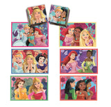 Clementoni - Edukit - Disney Princesses - Coffret apprentissage 4 en 1 - 2 puzzles, 1 mémo, 1 jeu de 6 cubes - Fabriqué en Italie