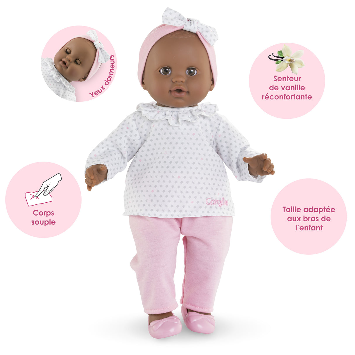 Grand poupon Lucie - COROLLE - Mon Grand Poupon - 36cm - Des 2 ans