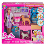 Barbie - Coffret La Clinique vétérinaire de Barbie - Poupée et accessoires - Barbie - JFX93