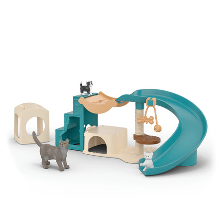 Figurine Jeux pour chats, Schleich 42764 Farm World, des 3 ans