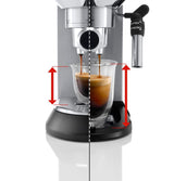 Machine expresso manuelle - De'Longhi - Dedica style - EC685.M - Inox