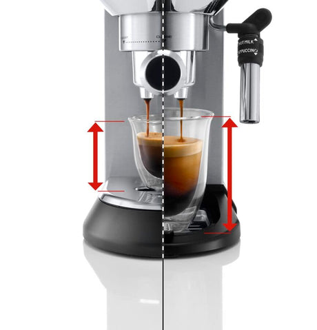 Machine expresso manuelle - De'Longhi - Dedica style - EC685.M - Inox